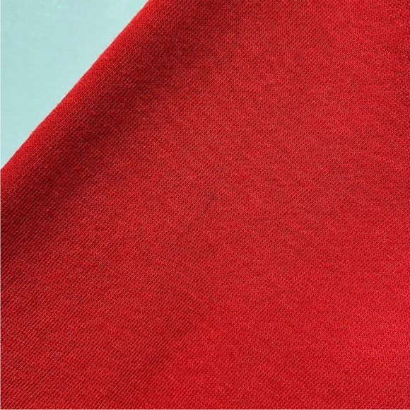 David Bowie Let’s Dance Embroidered Red Crewneck - Picture 7 of 7